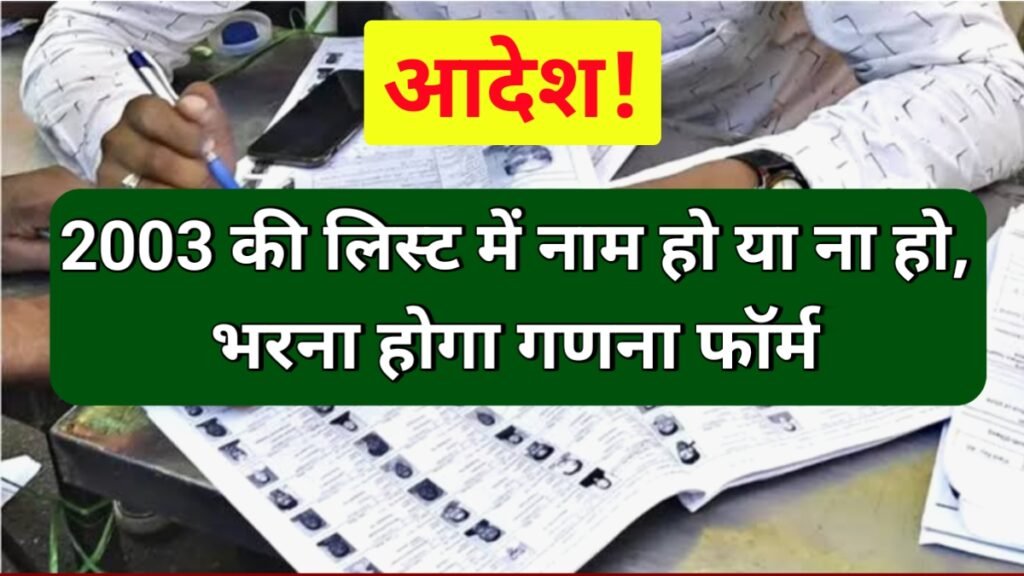 2003 Voter List Update 