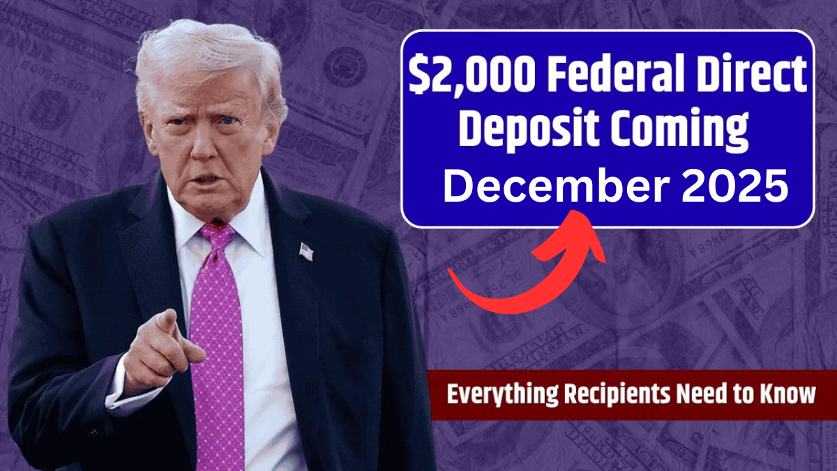 $2,000 Direct Deposit for U.S. Citizens in December 2025 – Eligibility, Payment Dates, and IRS Instructions